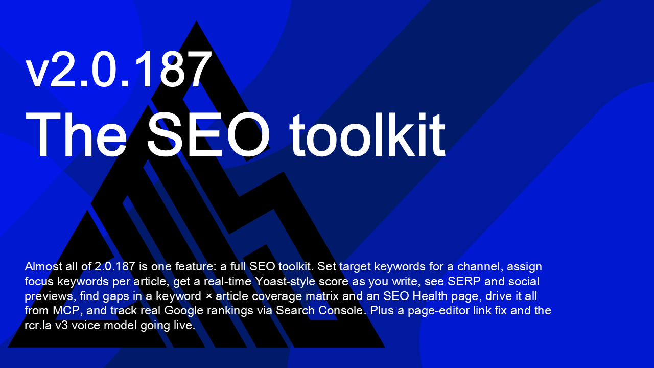 OmniCon 2.0.187 — The SEO toolkit: target, score, and track your keywords