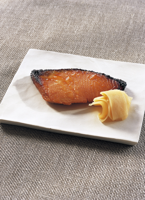 魚のメープル味噌漬け