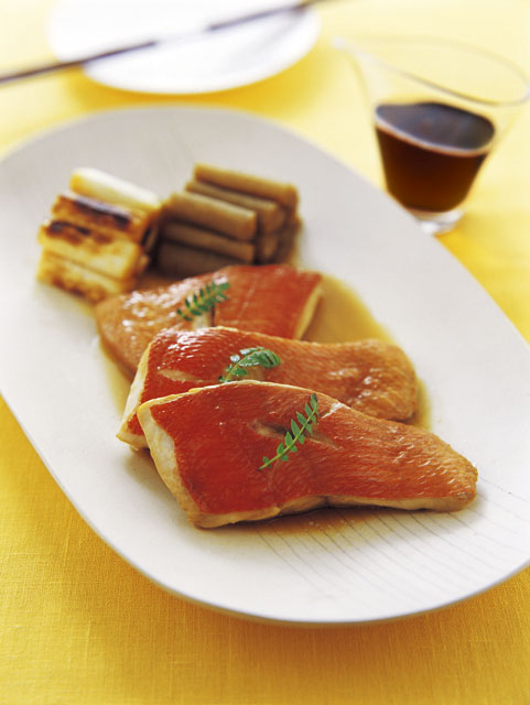 きんめ鯛の煮付け メープル風味
