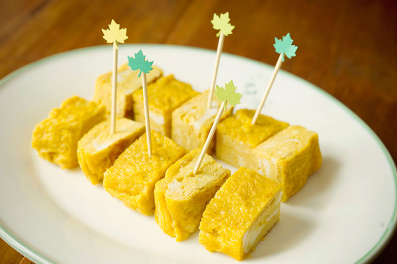 ふわふわメープル玉子焼き